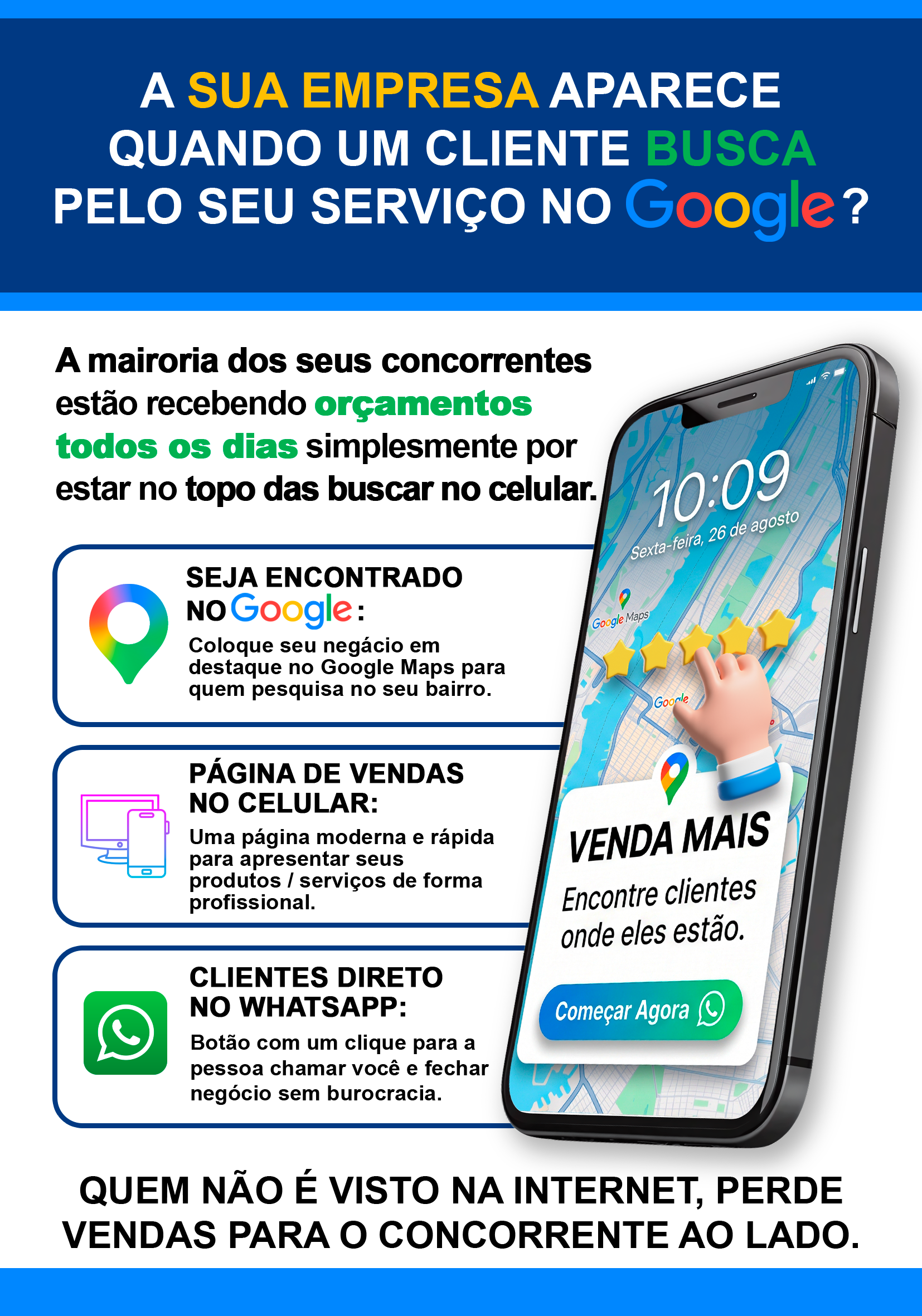 Panfleto da Hot House — frente — divulgação 360º